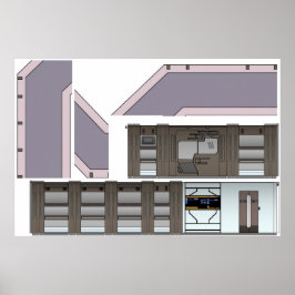 Póster Carretera de Barco Perdido