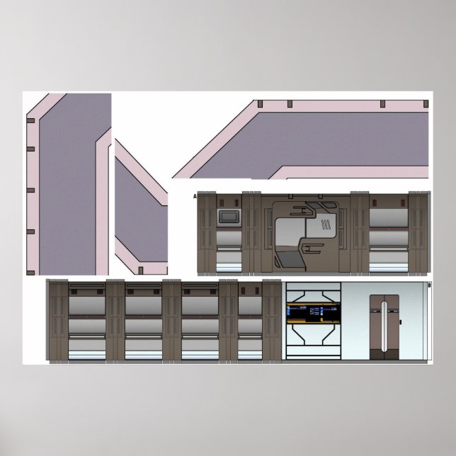 Póster Carretera de Barco Perdido (Frente)