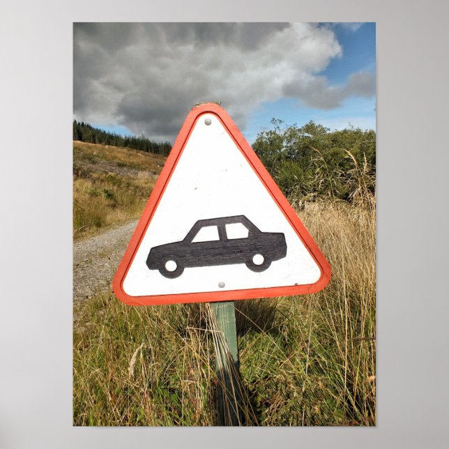 PÓSTER CARRETERA DE MONTAÑA (Frente)