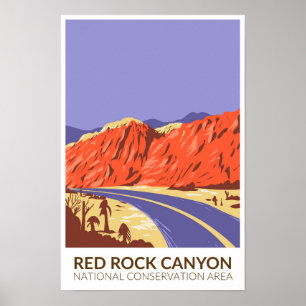 Póster Carretera del Área Nacional de Conservación del Ca