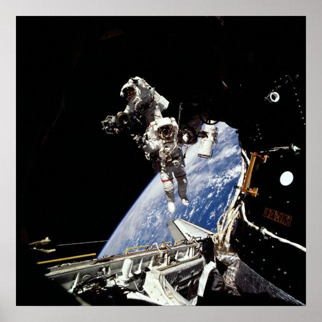 Póster Carretera espacial (STS-101) (Frente)