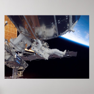 Póster Carretera espacial (STS-123)