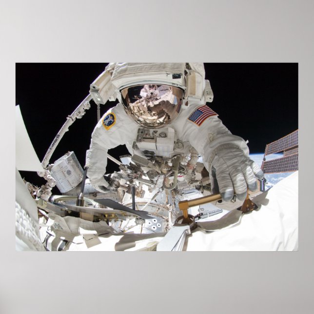 Póster Carretera espacial (STS-134) (Frente)