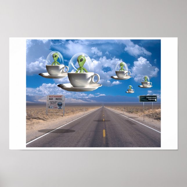 Póster Carretera extraterritorial (Frente)