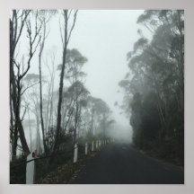 Carretera Misty hacia Kunanyi/Mt Wellington Tasman