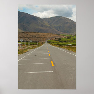 Póster Carretera Panamericana, Ecuador