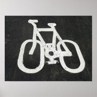 Póster Carretera para bicicletas - IV