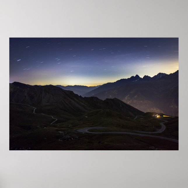 PÓSTER CARRETERA PAVADA ENTRE MONTAI (Frente)