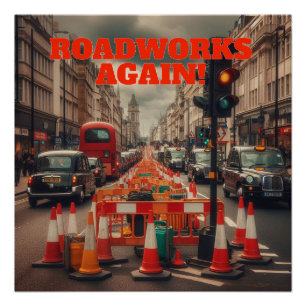 Póster Carreteras de Londres