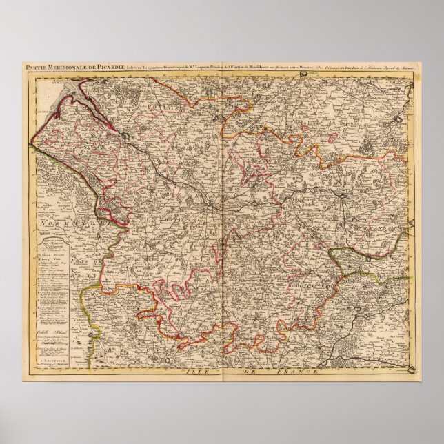 Póster Carreteras e iglesias romanas (Frente)