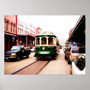Póster Carretilla 2007 de Galveston
