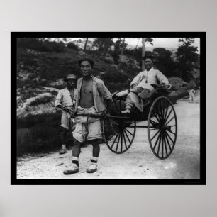 Póster Carrito coreano 1910 del aristócrata