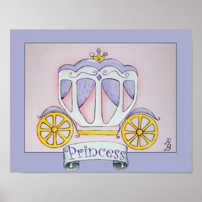 Póster Carrito Princesa (Frente)