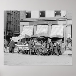 Póster Carritos de Comida de la Ciudad de Nueva York, 190