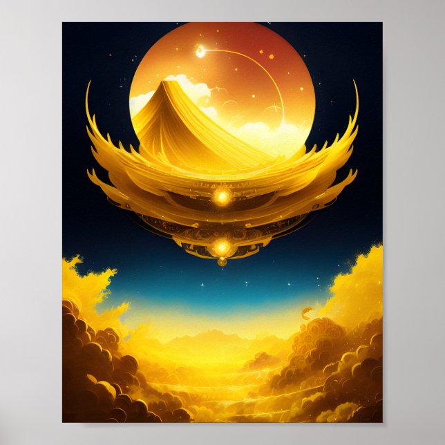 Póster Carro de Dios Poster (Frente)