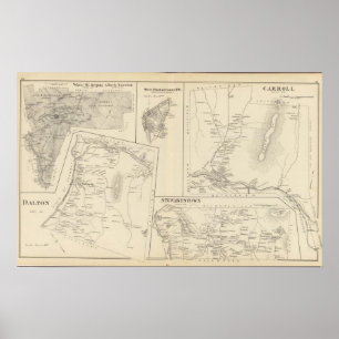 Póster Carroll, Coos Co