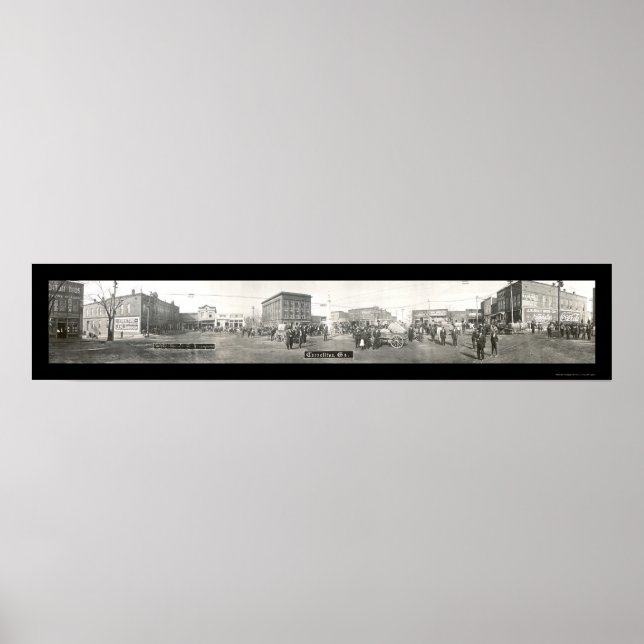 Póster Carrollton, GA Photo 1912 (Frente)