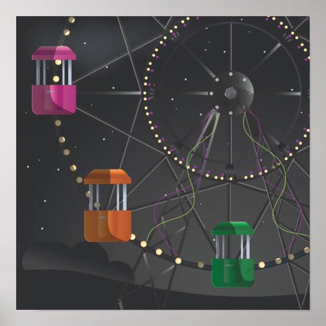 Póster Carrusel (Frente)