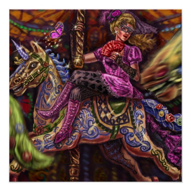 Póster Carrusel (Anverso)