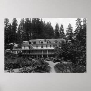 Póster Carson, WA Shipherd's Springs Hotel View