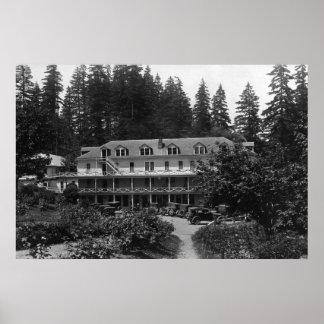 Póster Carson, WA Shipherd's Springs Hotel View