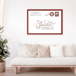 Póster Carta Al Poster De Vacaciones De Navidades De La F<br><div class="desc">¡Siempre agregamos nuevos diseños a diario!</div>