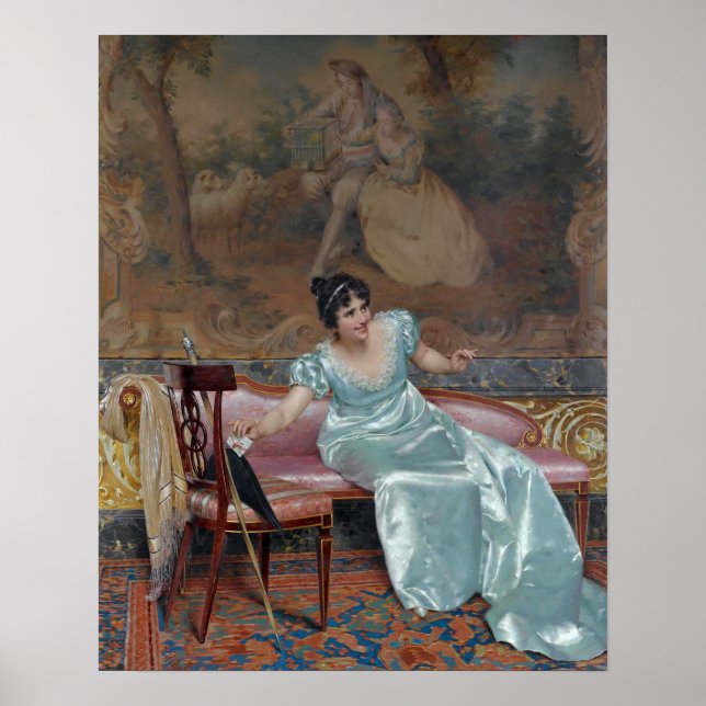 Póster Carta de amor de Vittorio Reggianini (Frente)