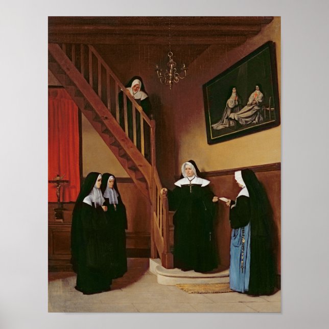 Póster Carta de recomendación, 1859 (Frente)