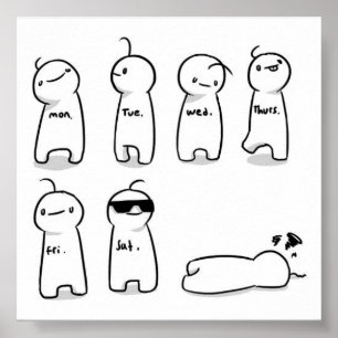 Póster Carta del día de Cryaotic