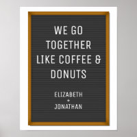 Carta divertida Felt Placa para tu Personalizado T