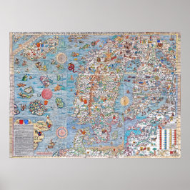 Póster Carta Marina