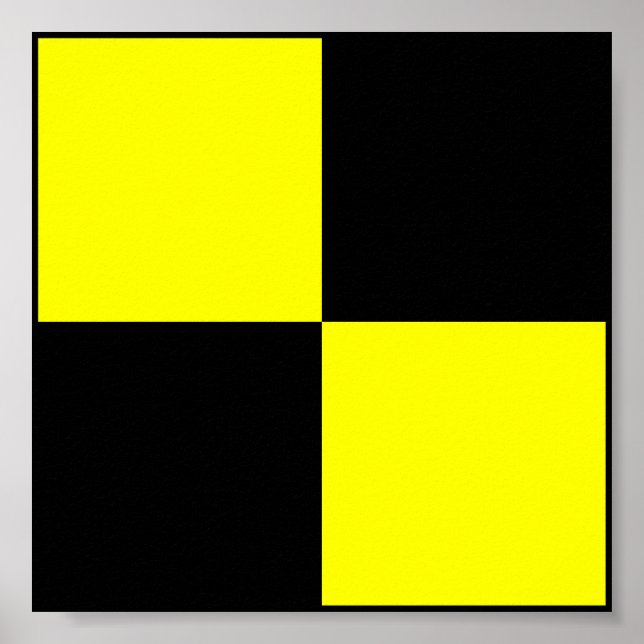 Póster Carta marítima internacional de bandera marítima n (Frente)