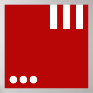 Póster Carta simple e icono ART + tus colores e ideas