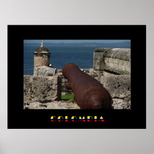 Póster Cartagena Colombia Poster