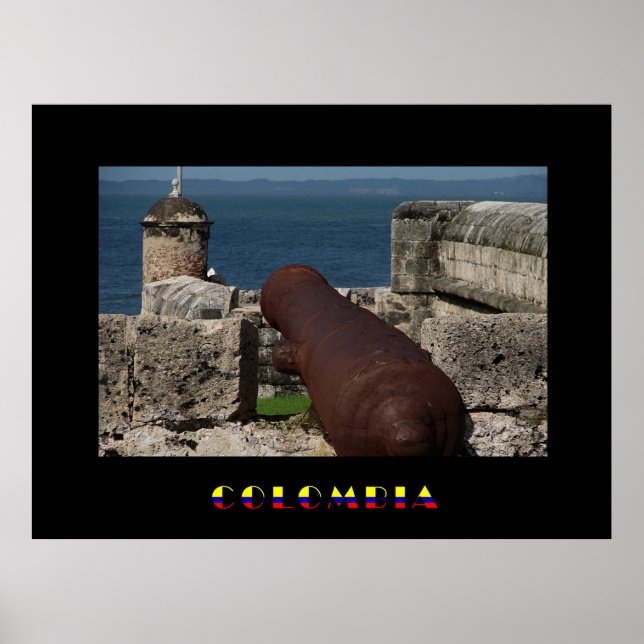 Póster Cartagena Colombia Poster (Frente)
