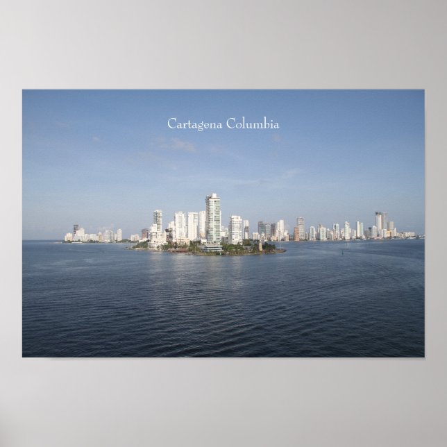 Póster Cartagena Columbia, photography, (Frente)