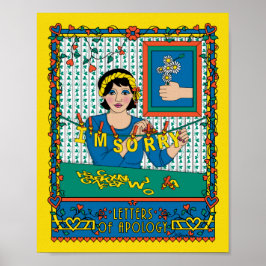 Póster Cartas de disculpa_B_8x10 Poster