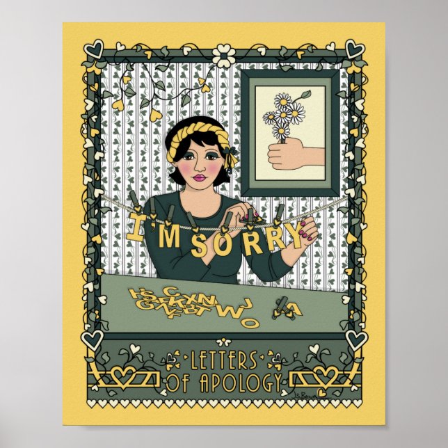Póster Cartas de disculpa_C_8x10 Poster (Frente)