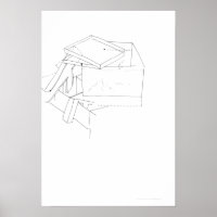 Cartas de juegos de la construcción en la caja Dib