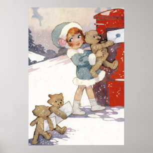 Póster Cartas de Navidades publicadas por Agnes Richardso