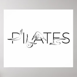 Póster Cartas de Pilates Instructores de Pilates