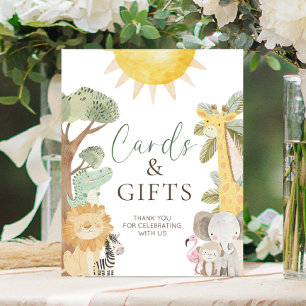Póster Cartas y regalos de animales de Nyala Safari