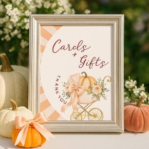 Póster Cartas y regalos de la mesa de Rótulo de la calaba