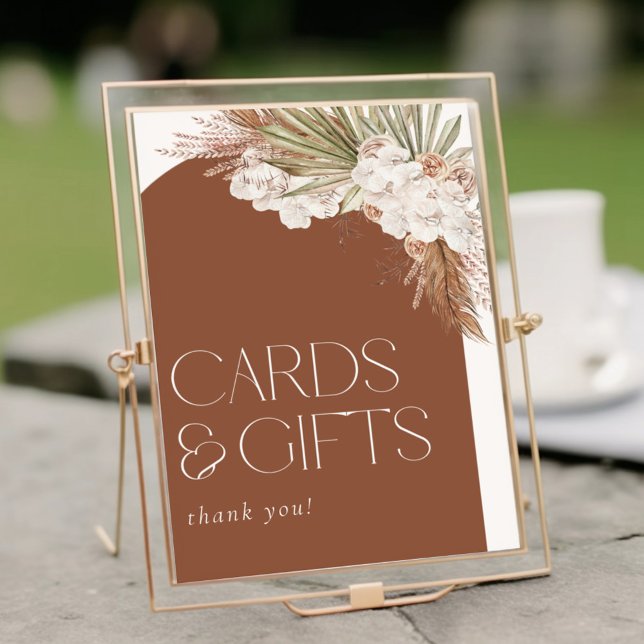 Póster Cartas y regalos de plumas florales de Terracota B (Subido por el creador)