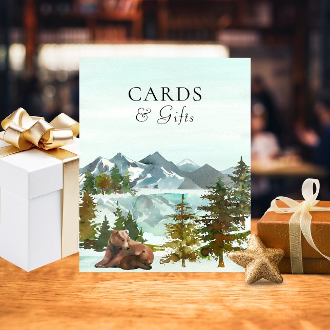 Póster Cartas y regalos Mesa Aventura Bears Baby Shower (Subido por el creador)