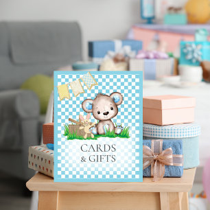 Póster Cartas y regalos Mesa Teddy Bear Picnic Baby Showe