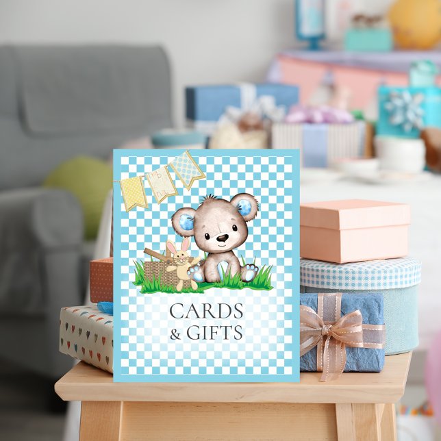 Póster Cartas y regalos Mesa Teddy Bear Picnic Baby Showe (Subido por el creador)