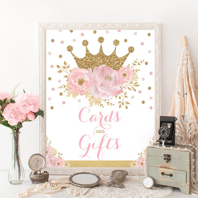 Póster Cartas y regalos Princesa Bebé Fiesta de cumpleaño (Subido por el creador)