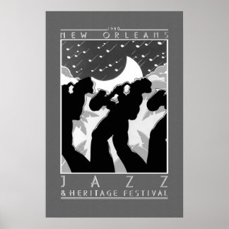 Póster Cartel Antiguo de Jazz