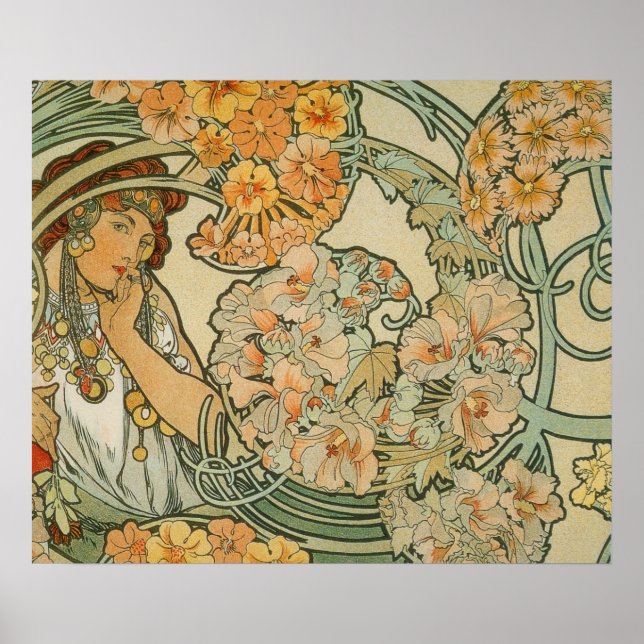 Póster Cartel Art Nouveau (Frente)